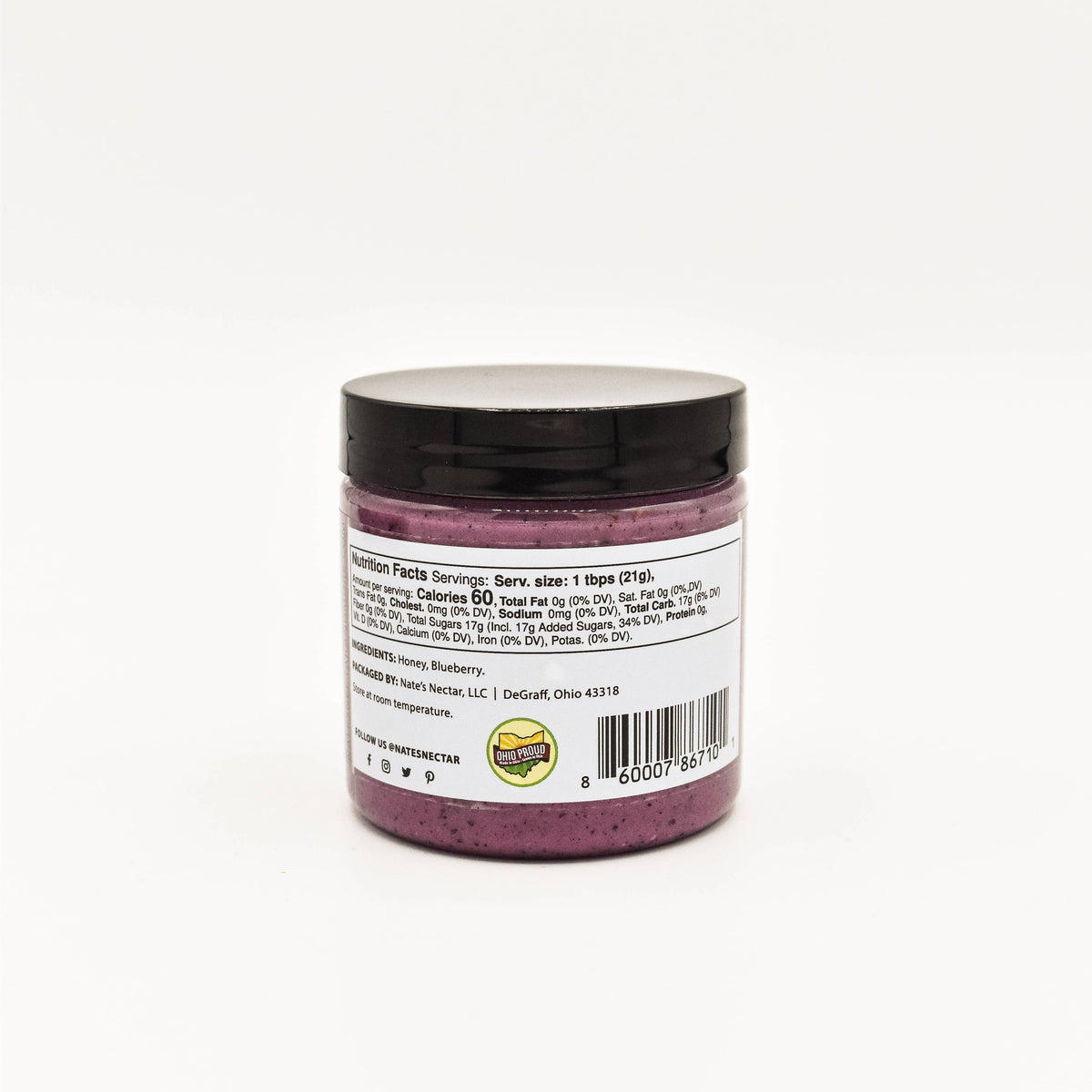 Blueberry Creamed Honey: 1 Item
