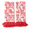 Nutcracker Toile Tassel Kitchen Towel Set