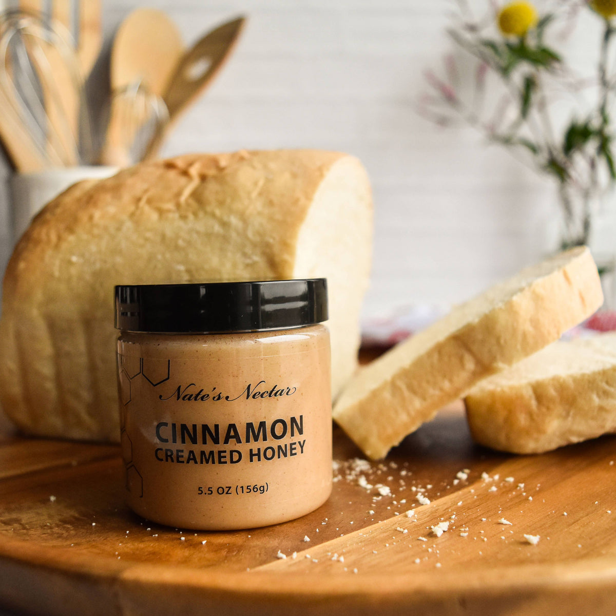 Cinnamon Creamed Honey
