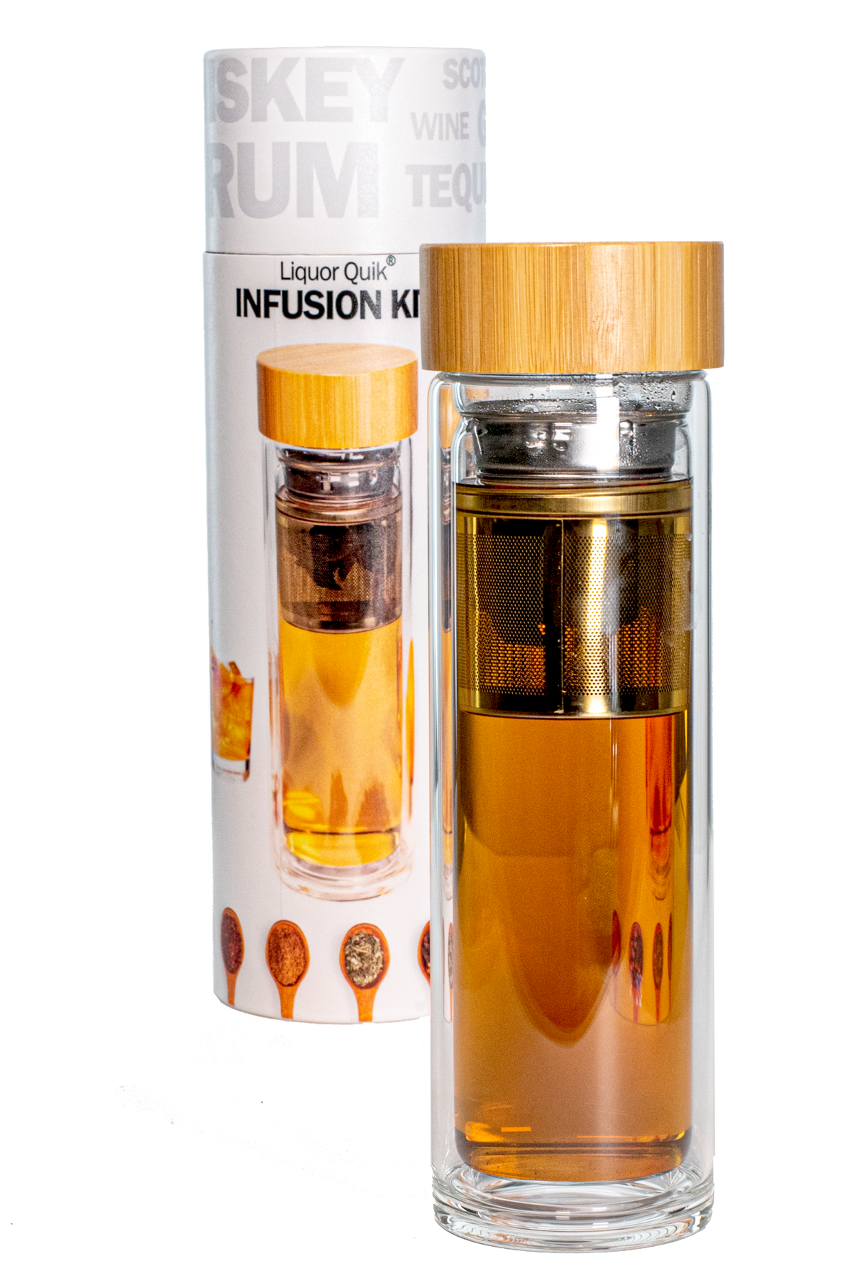 Liquor Infusion Kit with 5 packets of infusions