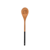 SALE I Love To Stir The Pot Wooden Spoon: Wood/Black / 60% Beech; 40% Silicone