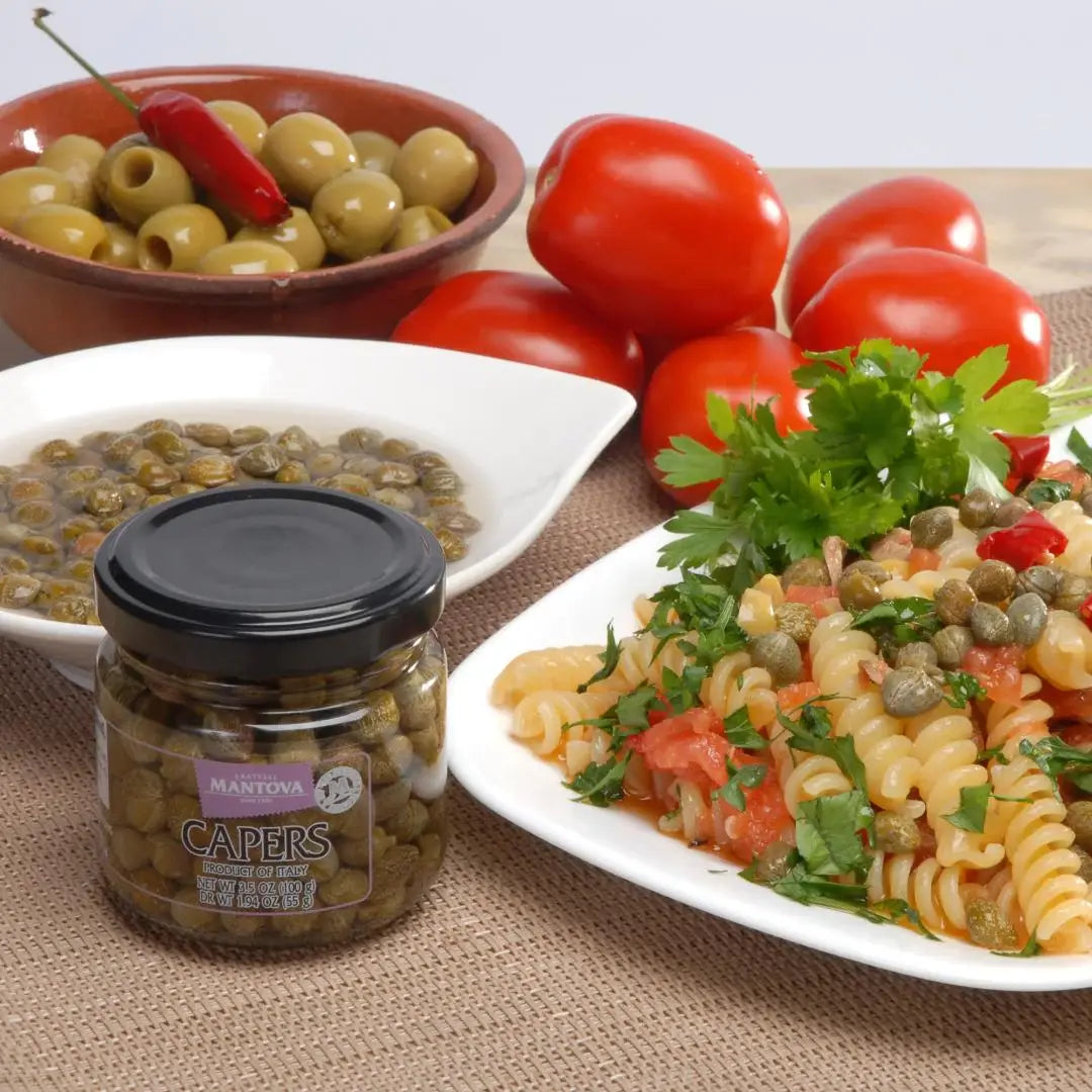 Mantova Capers, 3.5 oz.