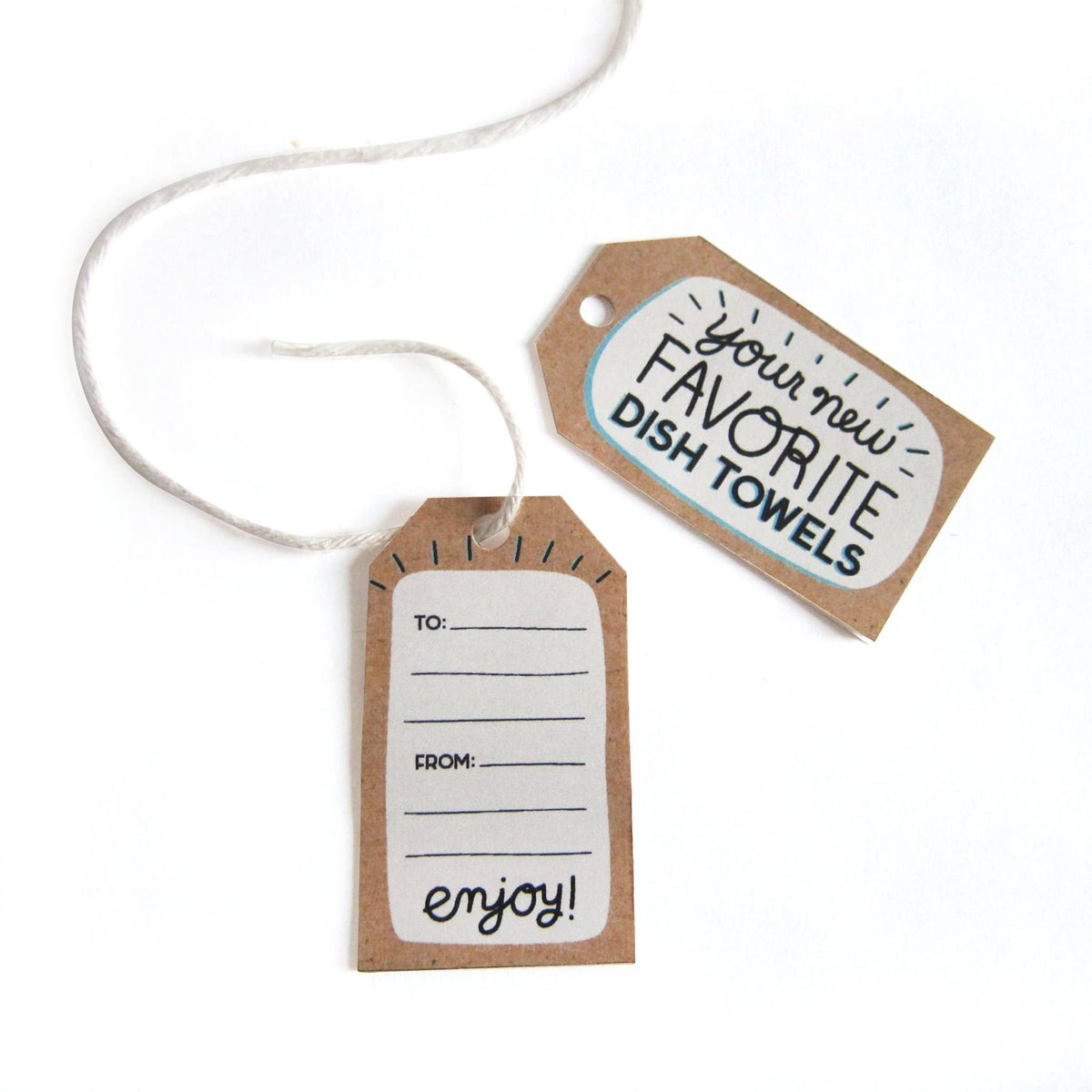 PICKLED PLEASE (Pickle, Beet) - Tea Towel Set of 2