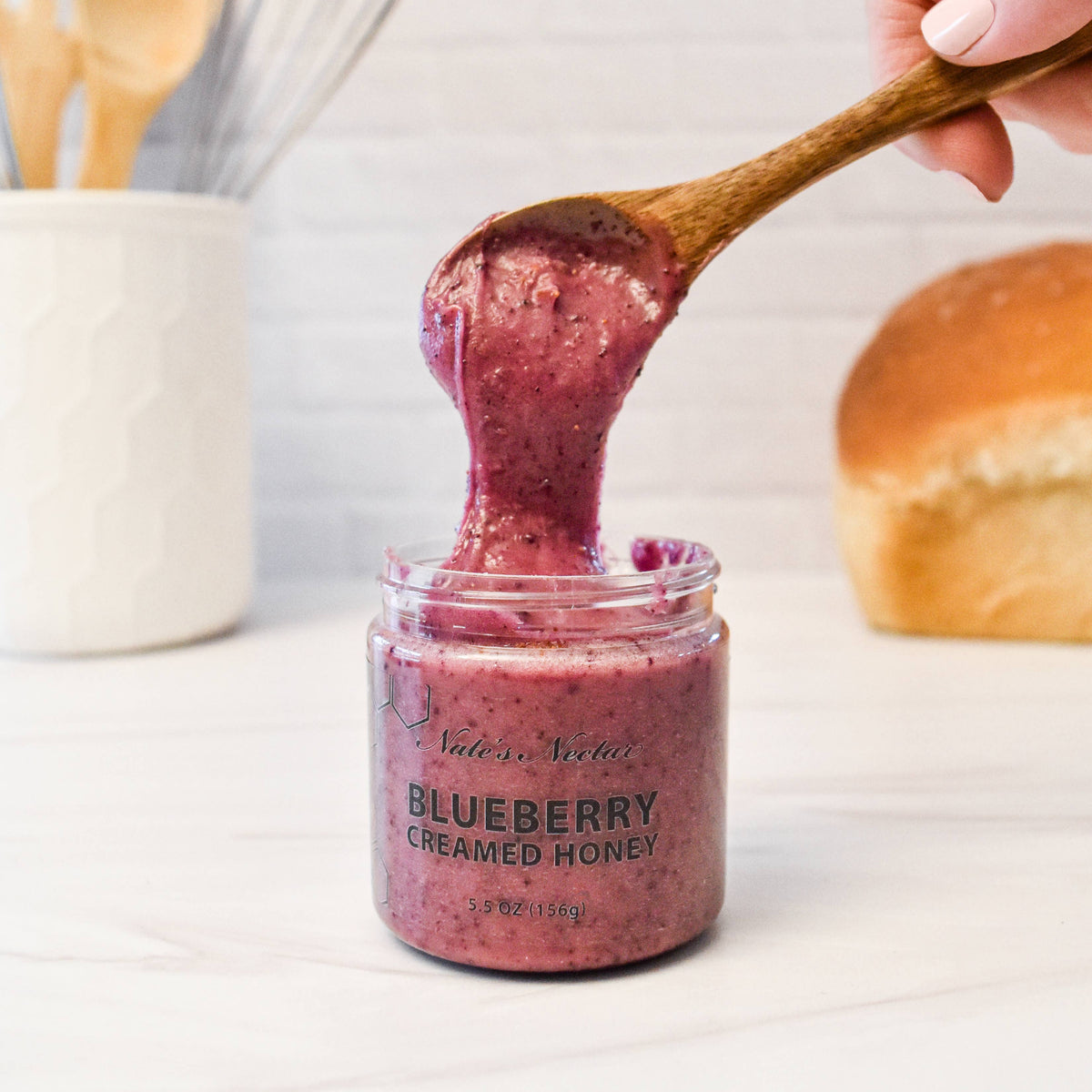 Blueberry Creamed Honey: 1 Item