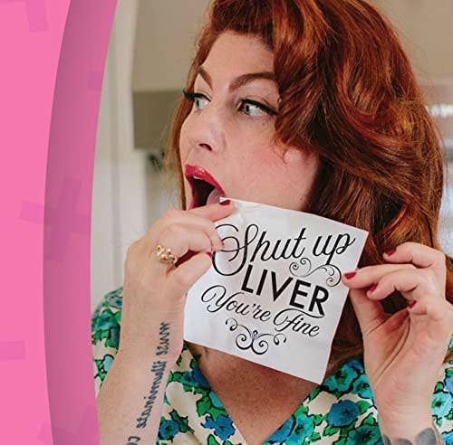 Funny Cocktail Napkin– WELCOME TO THE SHITSHOW Twisted Wares