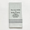 VF-B-91  Buy your mom a bottle of wine. After all,...: MEDIUM GREY - BLACK LINED TRIM