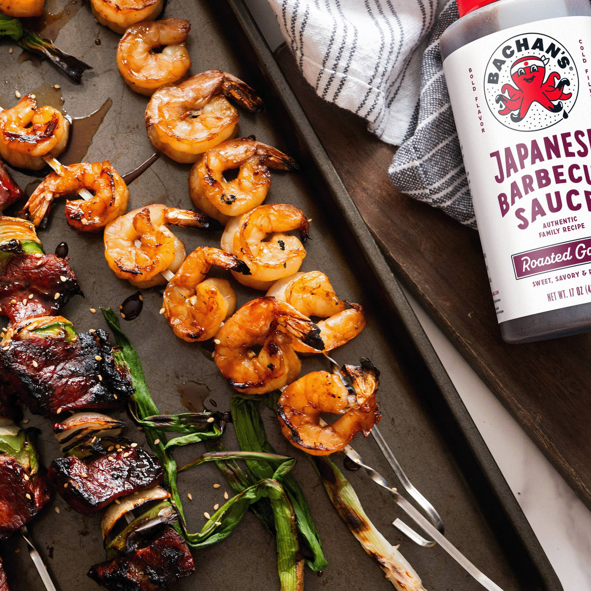 Roasted Garlic Japanese Barbecue Sauce, 17oz