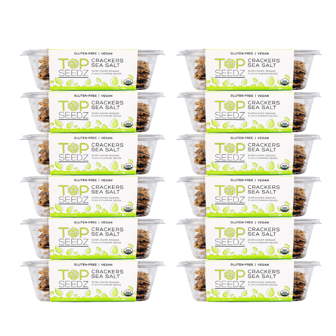 Sea Salt Crackers - 5oz - 12 Per Case