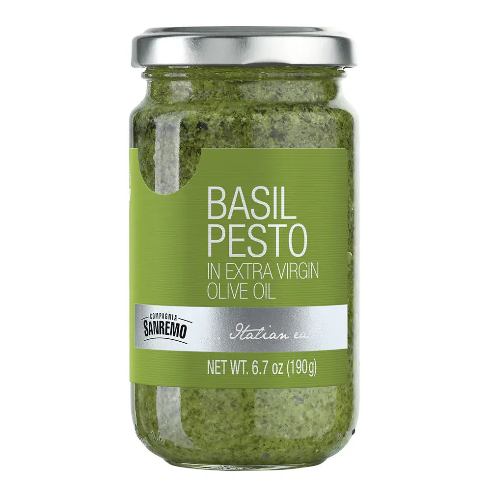 Co. Sanremo Basil Pesto PDO, 6.7 oz.