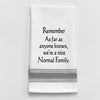 BB-R-11  Remember, as far as anyone knows, we're a nice...: White - Black Lined Trim
