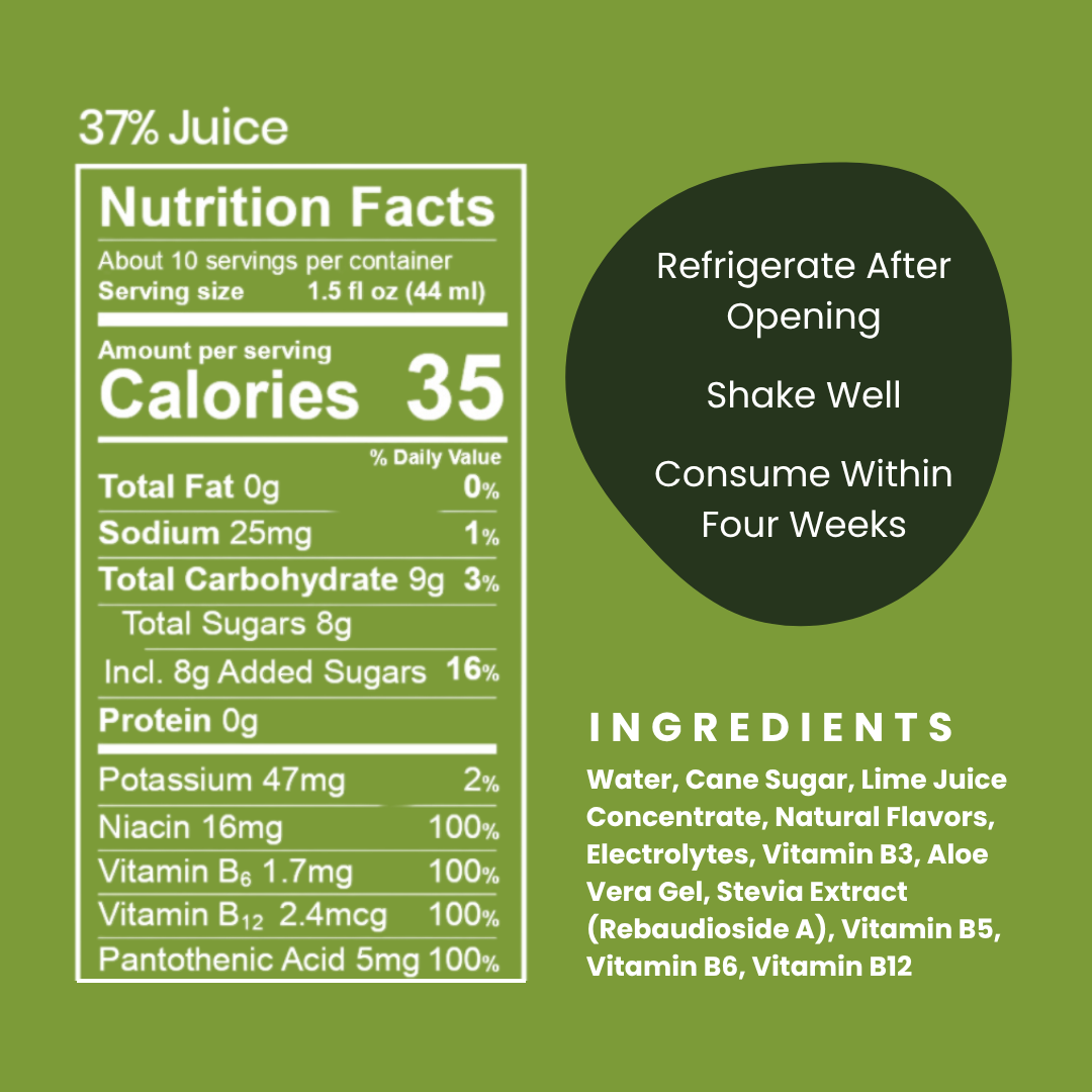 Cucumber Margarita Cocktail & Mocktail Mix + Kit