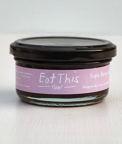 Triple Berry Jam: 7 oz