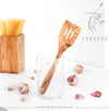 Olive Wood Slotted Spatula, Handmade