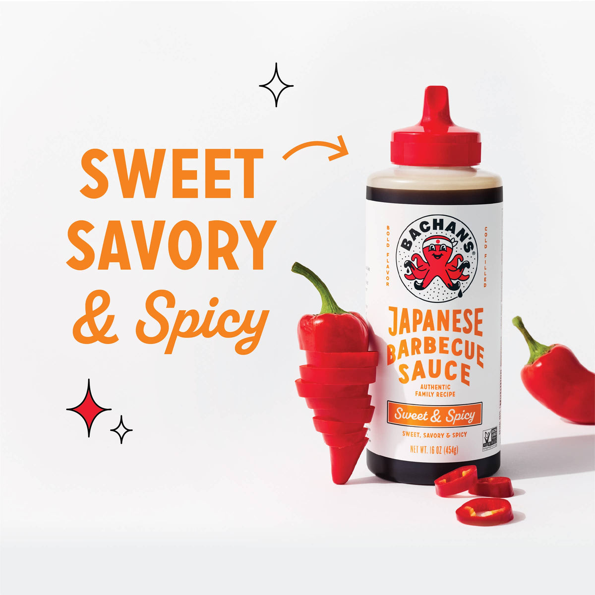 Sweet & Spicy Japanese Barbecue Sauce, 16oz
