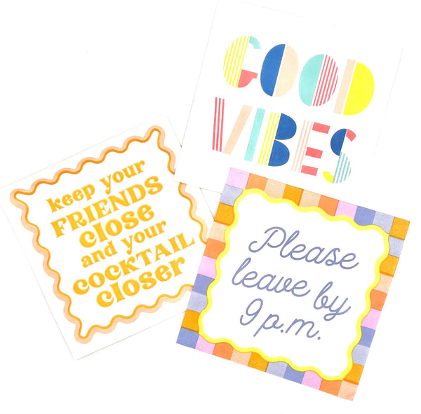 Funny Cocktail Napkins