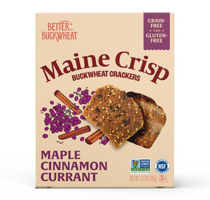 Maple Cinnamon Currant Crisps