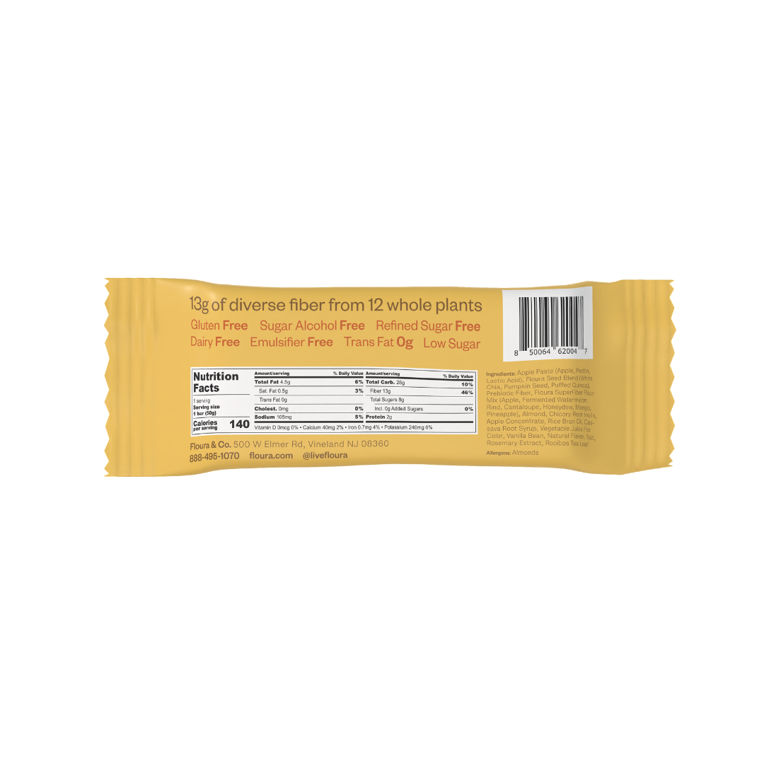Mango Cardamom Floura FiberCrush Bar [10 Pack]
