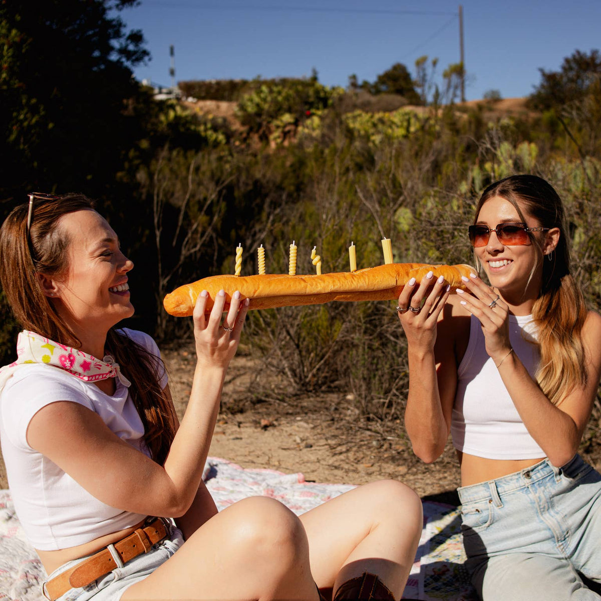 PASTA PARTY Noodle Candles - Set of 6