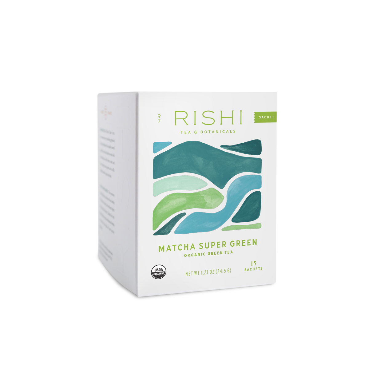 Matcha Super Green Organic Green Tea Sachets