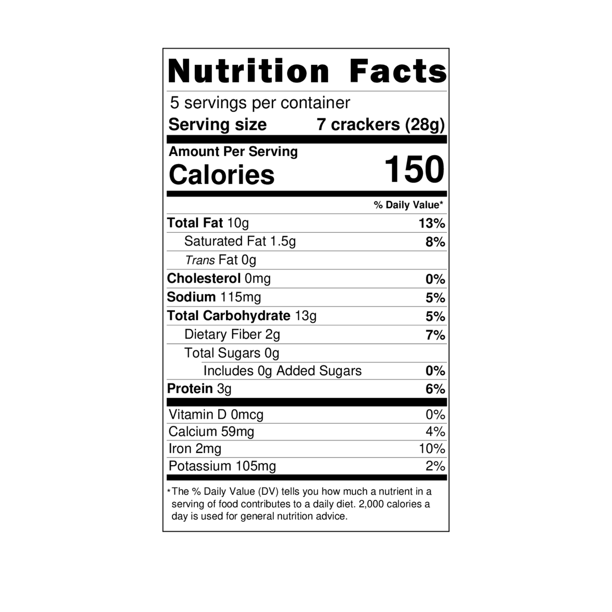 Cumin Crackers - 5oz - 12 Per Case