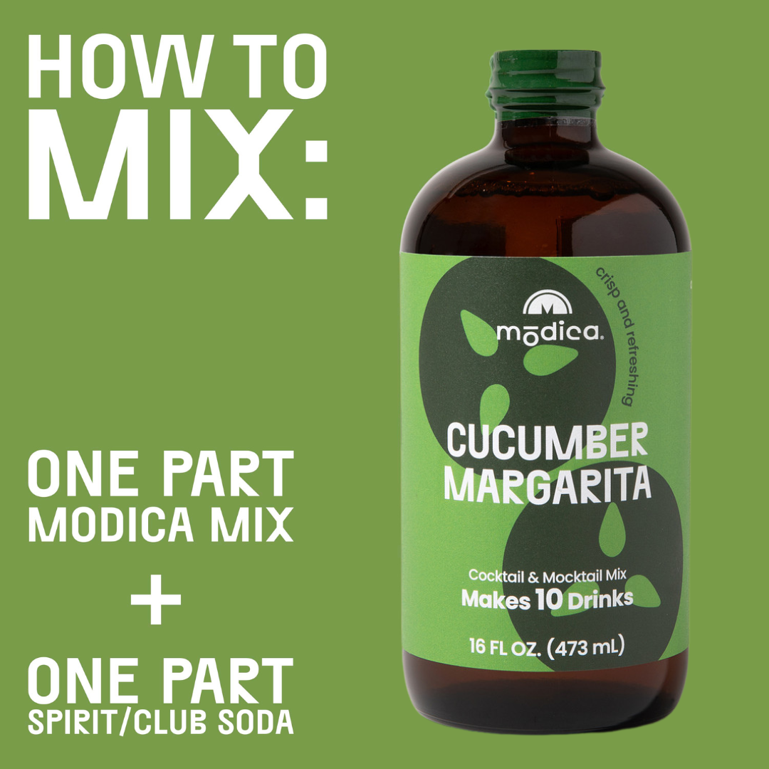 Cucumber Margarita Cocktail & Mocktail Mix + Kit
