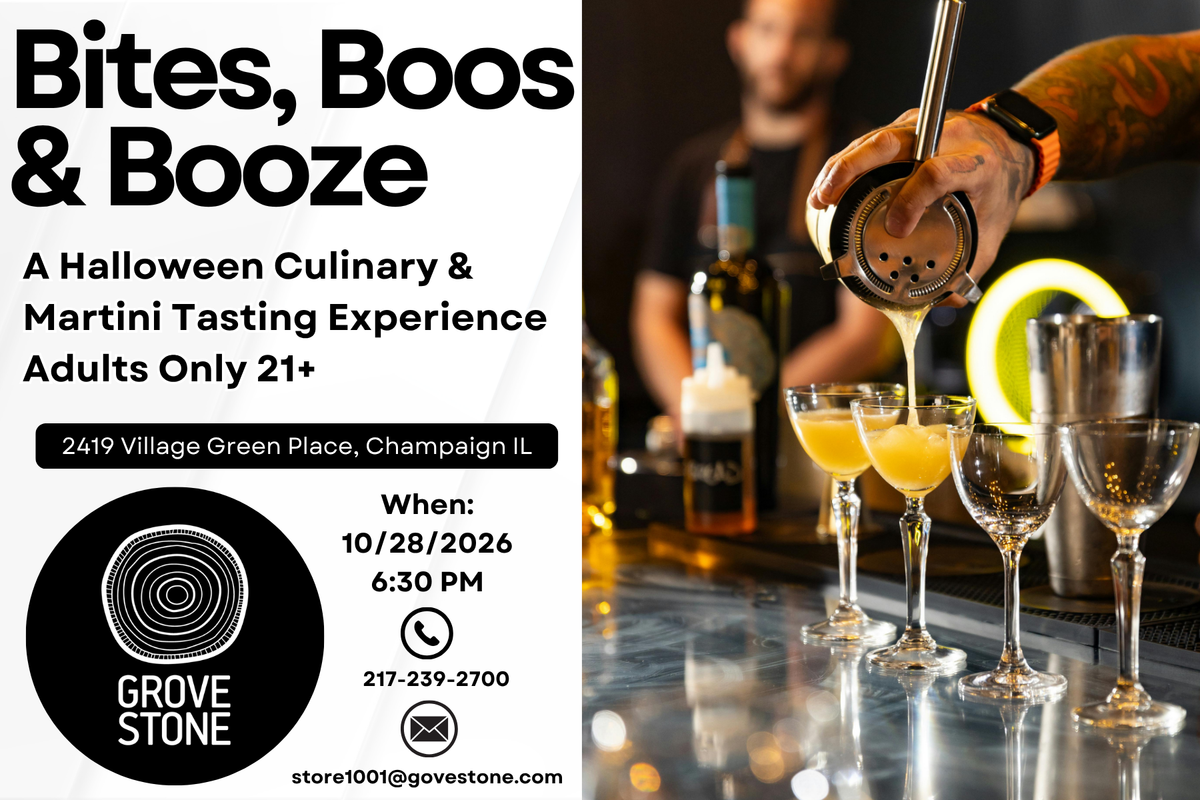 10/28/2026 Bites, Boos & Booze: A Halloween Culinary & Martini Tasting With Kristina Adams Smith