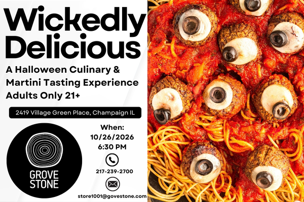 10/26/2026 Wickedly Delicious: A Halloween Culinary & Martini Tasting Experience