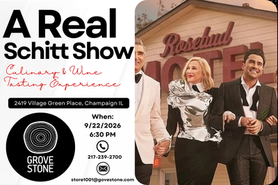 9/22/2026 A Real Schitt Show Culinary & Wine Tasting Experience🍷