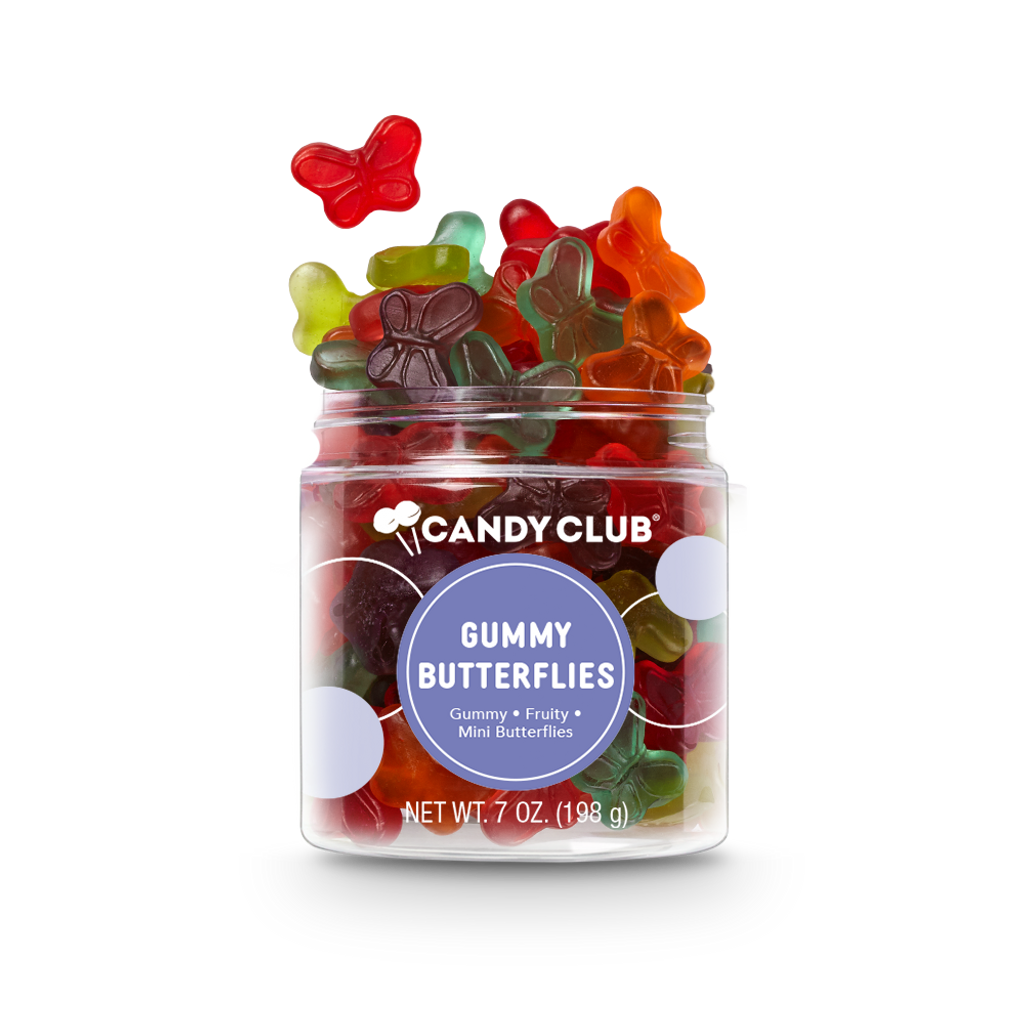 Candy Club Gummy Butterflies Grovestone