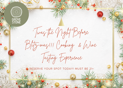 12/11/2025 🌲'Twas the Night Before Blitz-mas!!! Cooking & Wine Tasting Experience