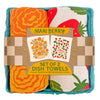 MARI BERRY (Marigold, Strawberry) - Tea Towel Set of 2