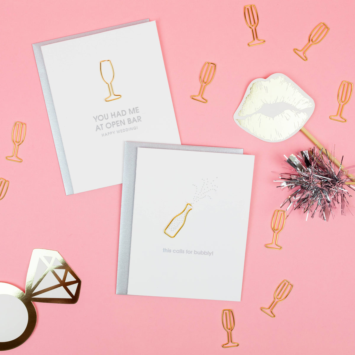 'This Calls for Bubbly!' - Congrats Card