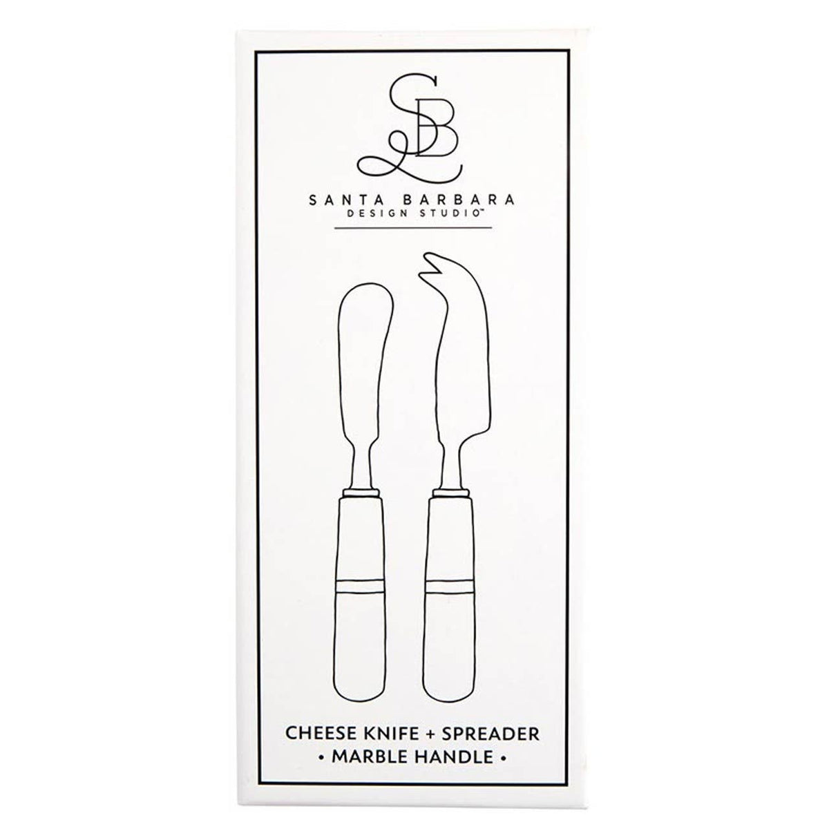 Marble Cheese Knives - Set of 2: Material