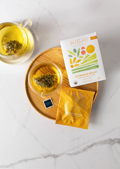 Chamomile Medley Organic Herbal Tea Sachets