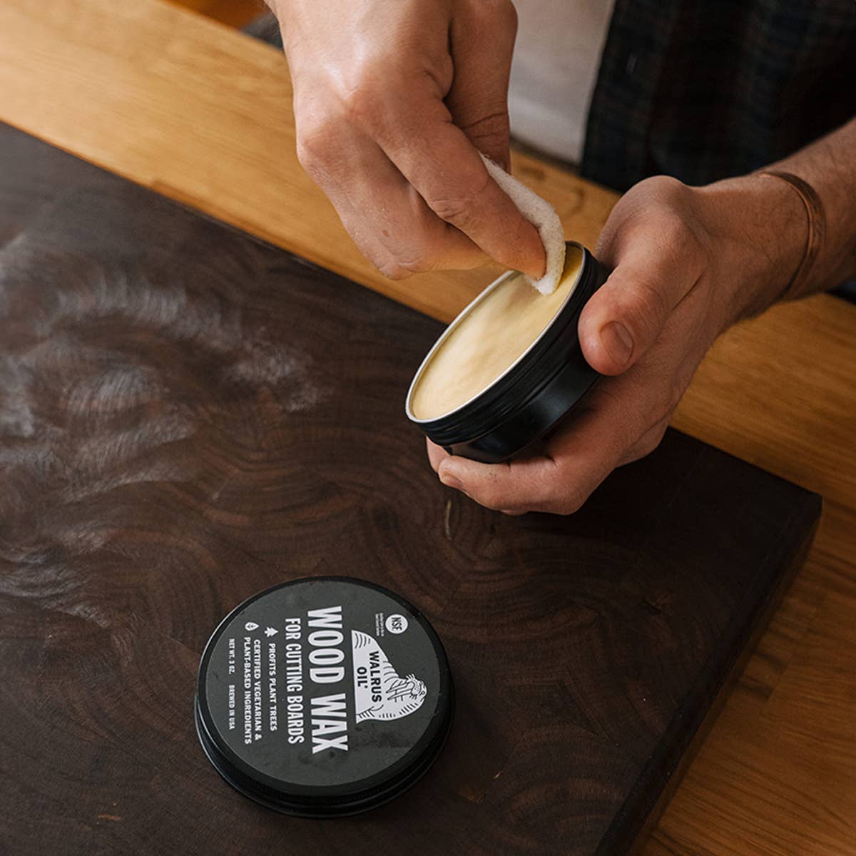 Wood Wax for Cutting Boards, .75 oz.