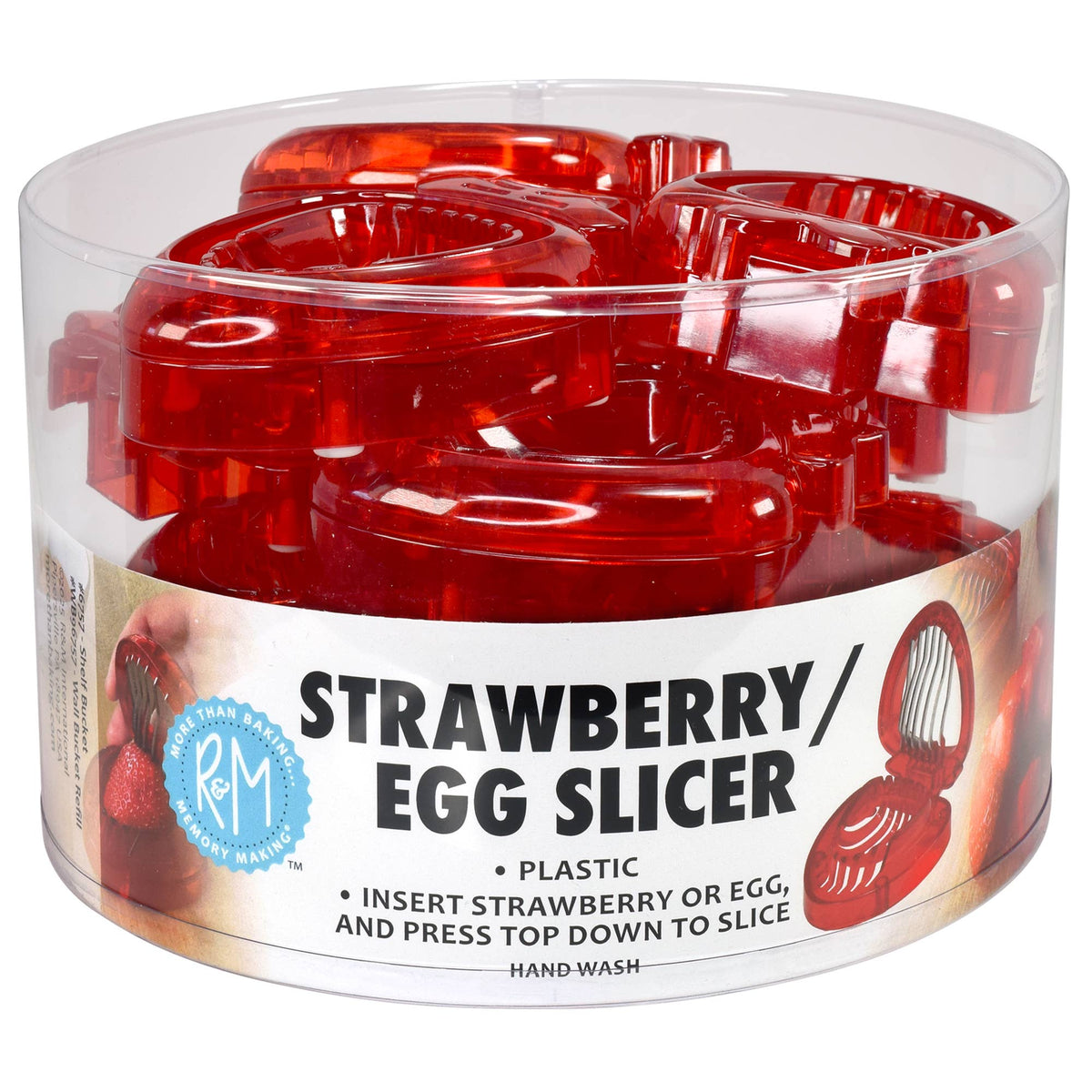 Strawberry and Egg Slicer Bucket /12