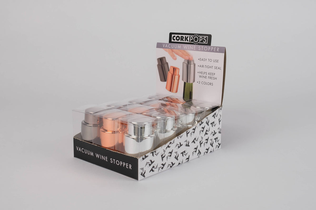 Vacuum Wine Metallic Stopper