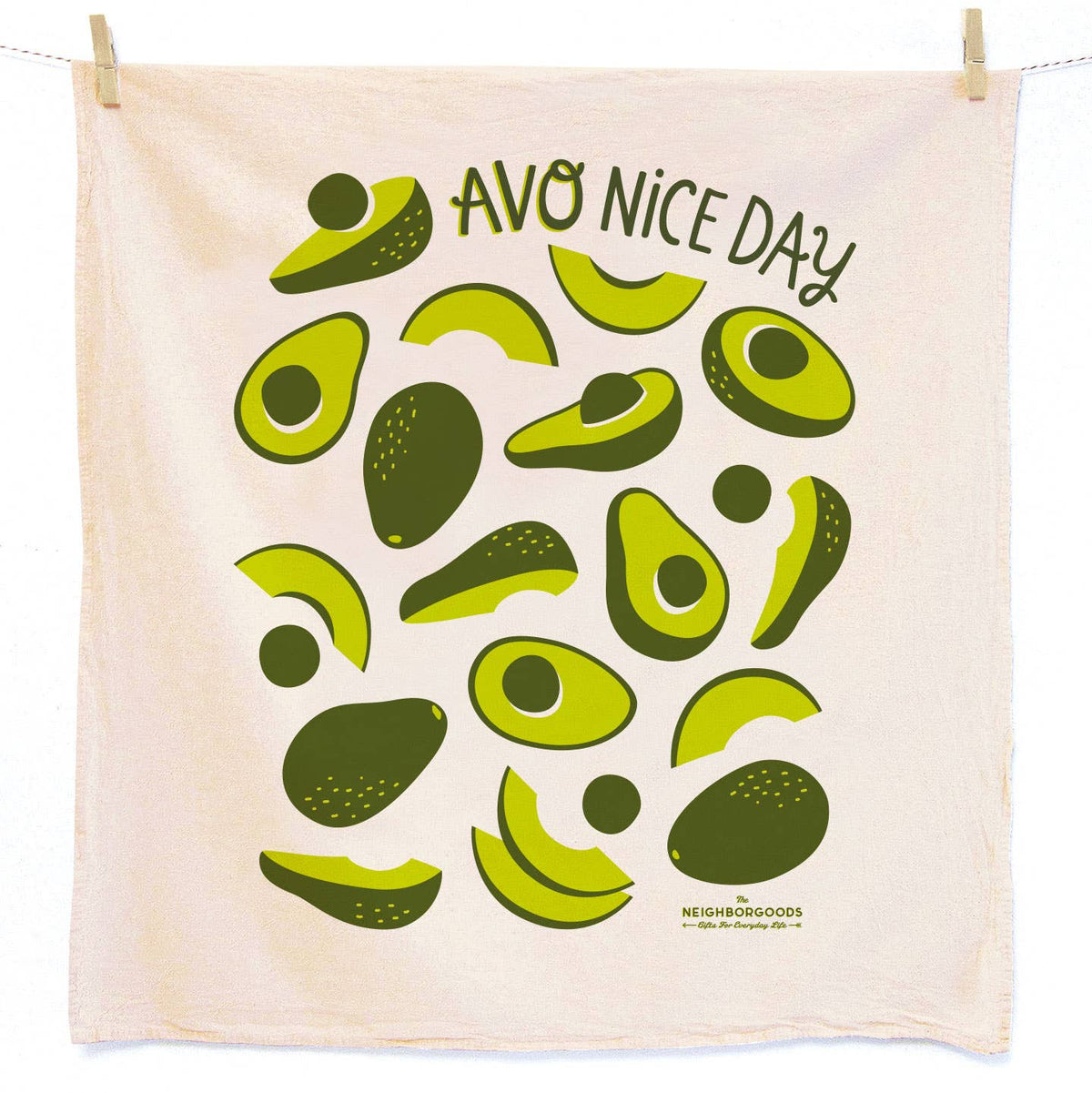 HOLY GUACAMOLE (Avocado, Tomato) - Tea Towel Set of 2