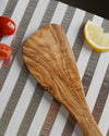 Handmade Olive Wood Corner Spatula