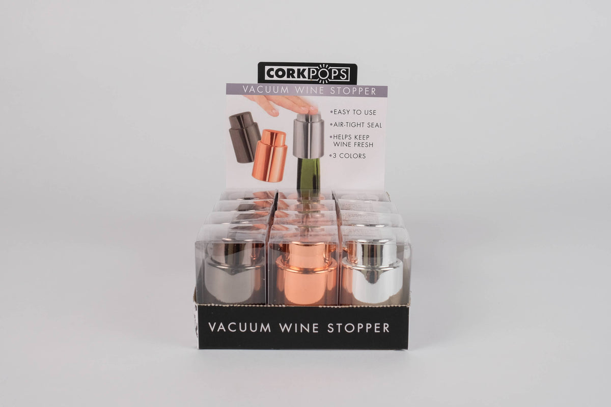 Vacuum Wine Metallic Stopper