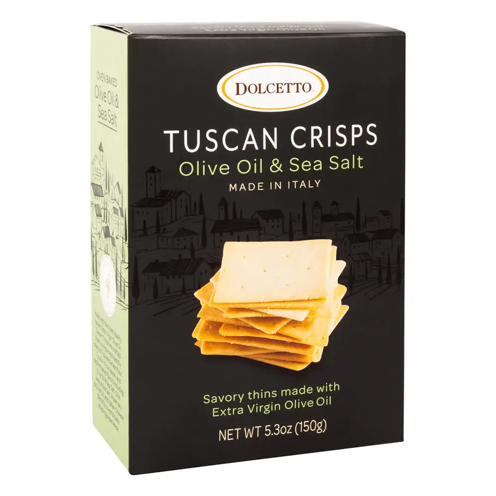 NEW Olive Oil & Sea Salt Tuscan Crisps (5.3 oz boxes)