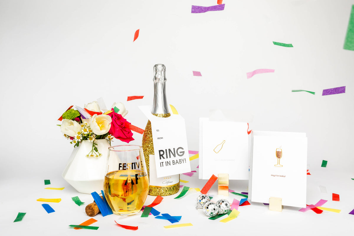 'This Calls for Bubbly!' - Congrats Card