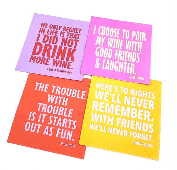 Funny Cocktail Napkins