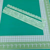 American Mahjong Racks Set–20" Acrylic Tile Rack & Pusher: Pearl Light Green