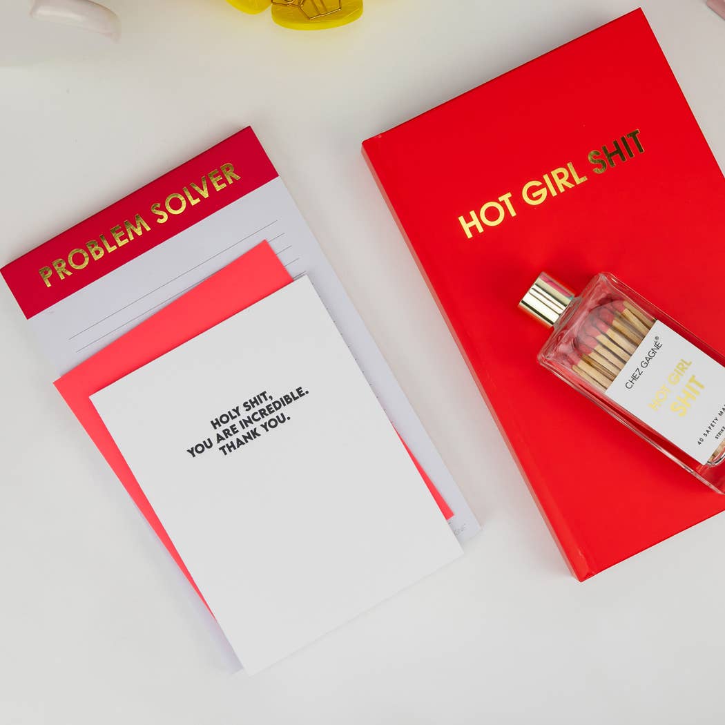 Holy Shit You Incredible' - Funny Thank You Card