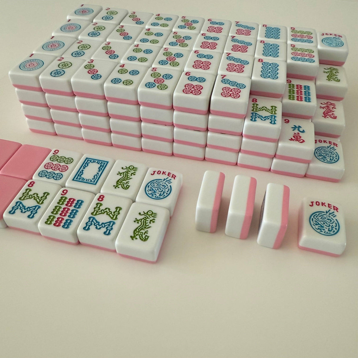 Mahjong Studios – American Mahjong Tile Set Butter Bloom: Lilac Bloom