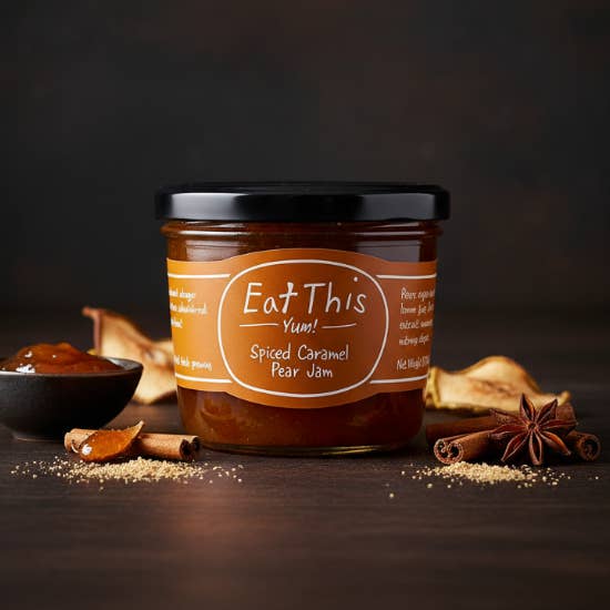 Spiced Caramel Pear Preserve : 7 OZ
