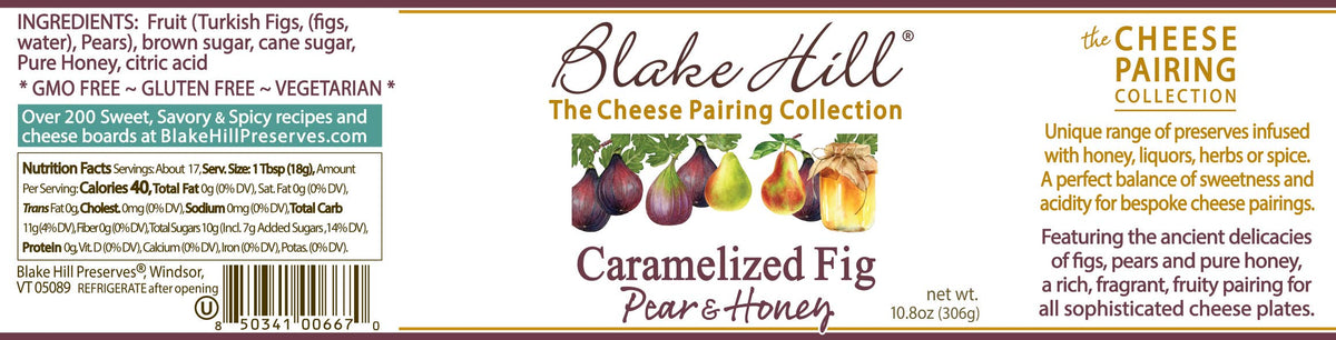 Caramelized Fig with Pear & Honey