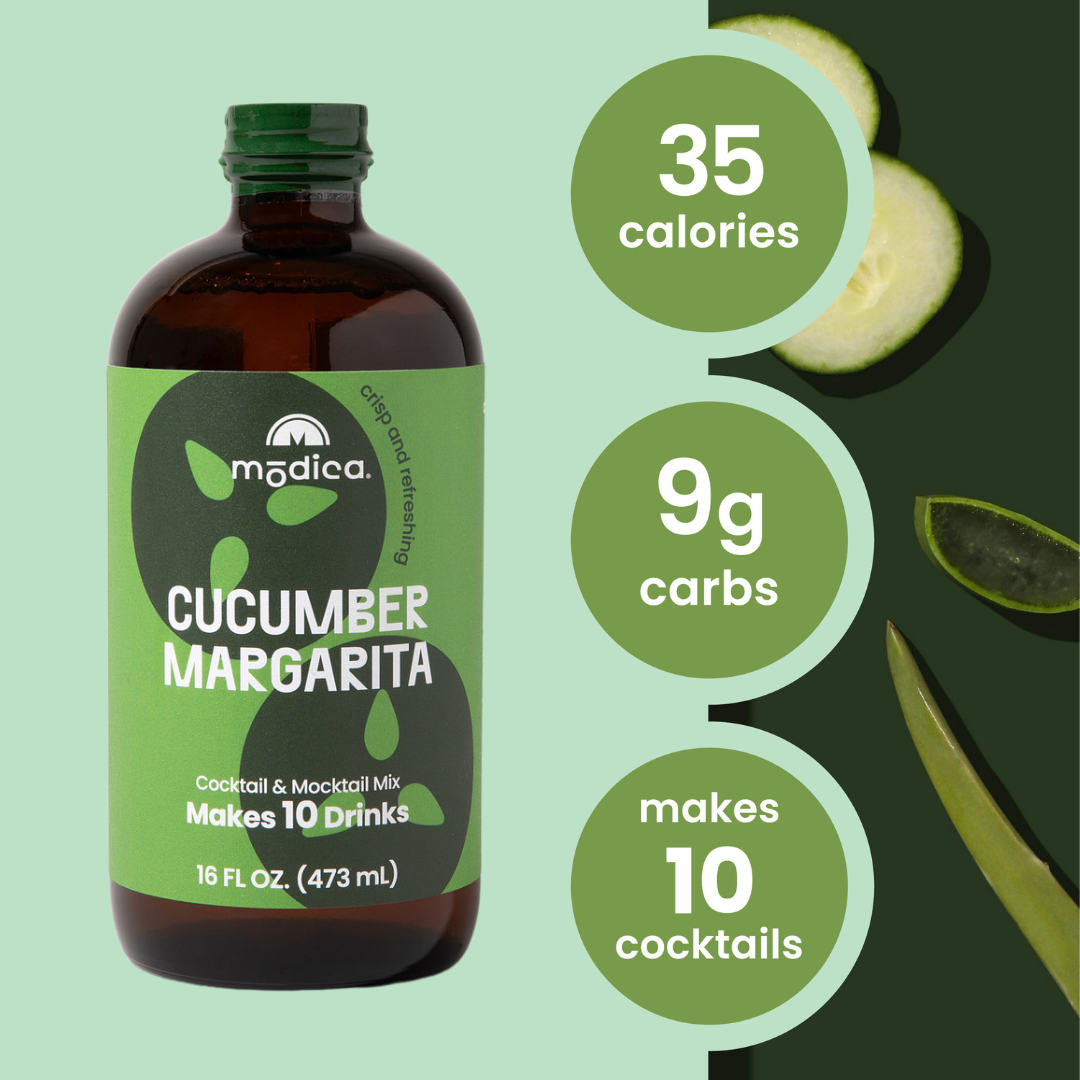 Cucumber Margarita Cocktail & Mocktail Mix + Kit