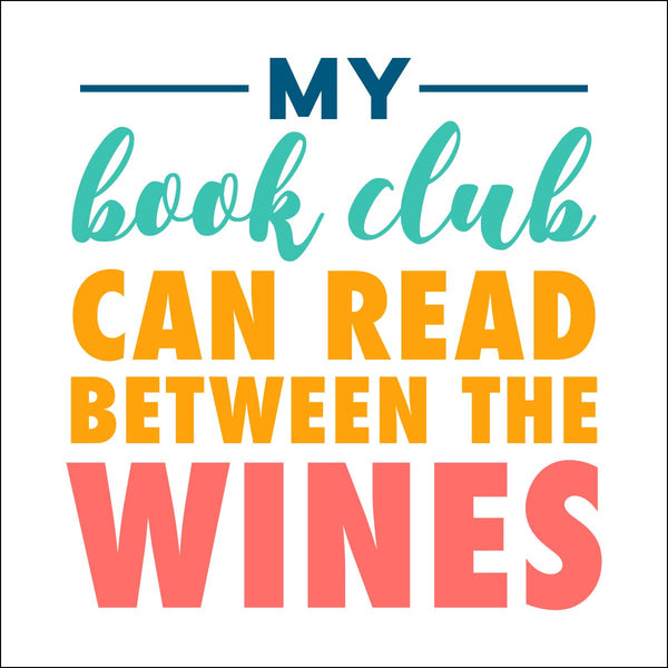 Book Club Funny Cocktail Napkins